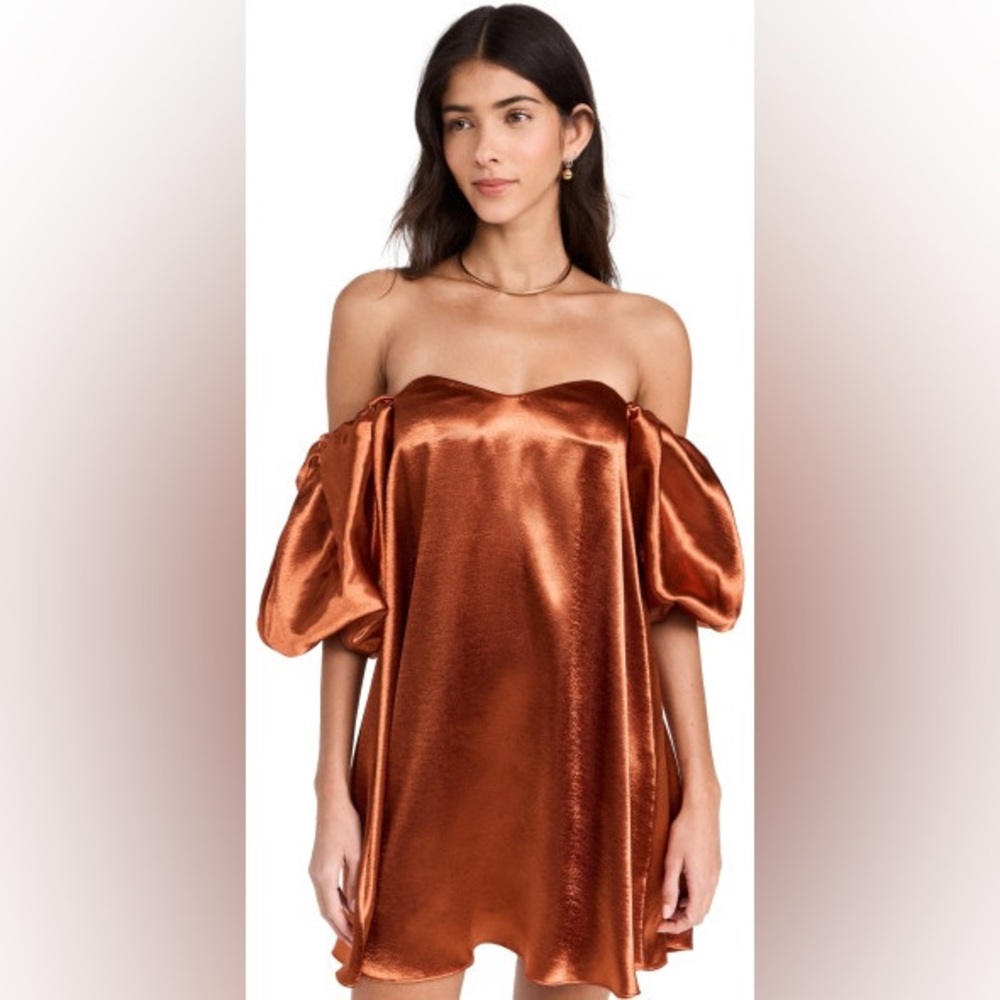Caroline Constas Palmer Mini Dress Sienna Size M